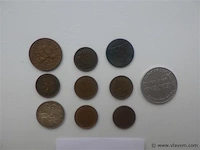 Lot oude nederlandse munten en penningen - afbeelding 2 van  4