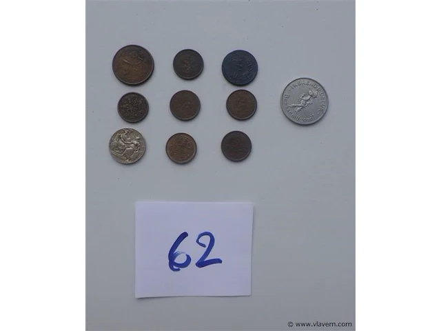 Lot oude nederlandse munten en penningen - afbeelding 3 van  4