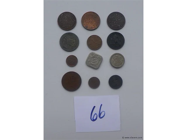 Lot oude nederlandse munten - afbeelding 1 van  6