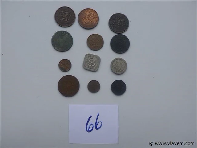 Lot oude nederlandse munten - afbeelding 4 van  6