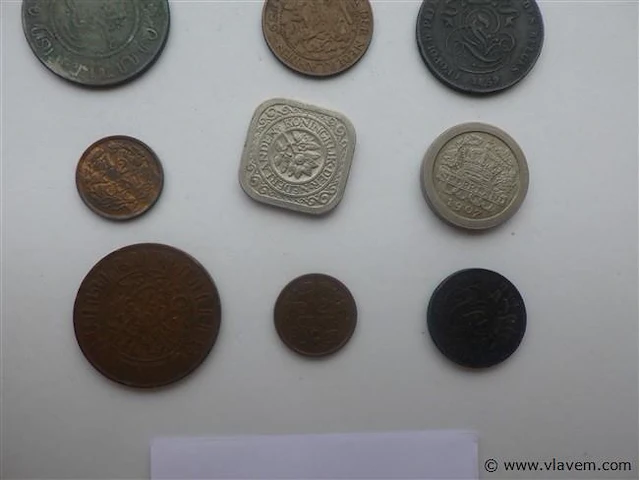 Lot oude nederlandse munten - afbeelding 6 van  6