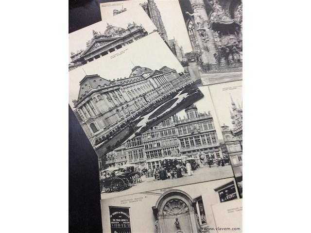 Lot oude postkaarten brussel ( buitenmaat ) - afbeelding 2 van  4