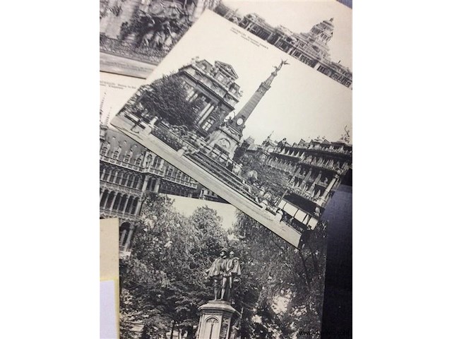 Lot oude postkaarten brussel ( buitenmaat ) - afbeelding 3 van  4