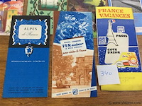 Lot oude reisfolders frankrijk - afbeelding 4 van  4