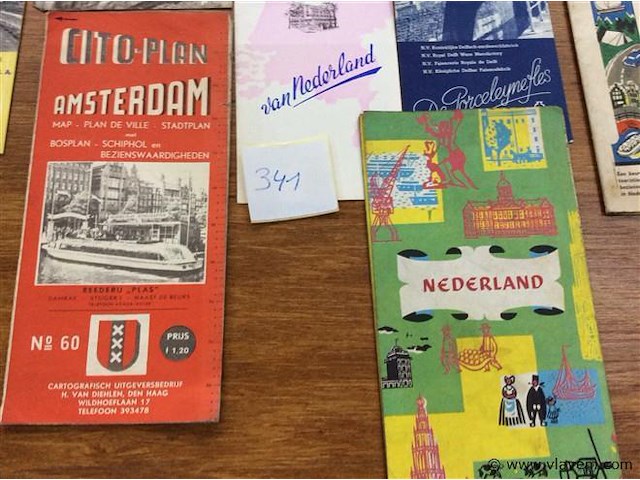 Lot oude reisfolders nederland - afbeelding 4 van  4
