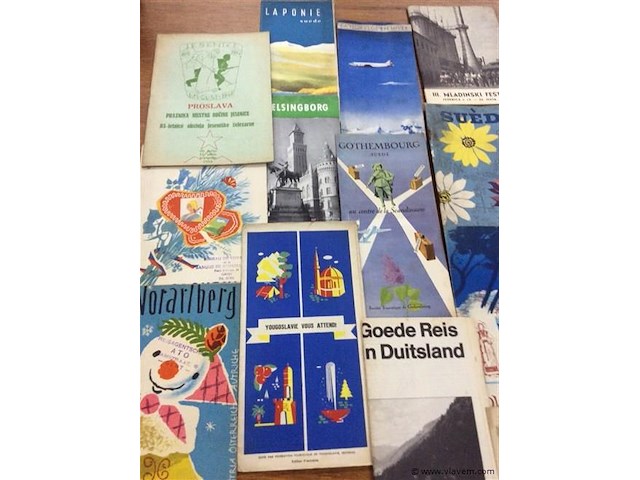 Lot oude reisfolders oa noorwegen - afbeelding 2 van  3
