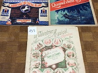 Lot partituren 3stuks - afbeelding 1 van  2