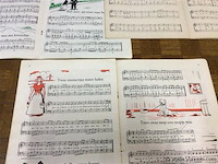 Lot partituren kinderliedjes - afbeelding 3 van  3