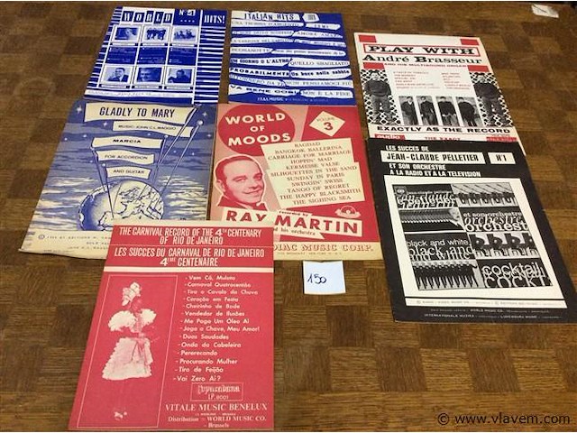 Lot partituren - afbeelding 1 van  4