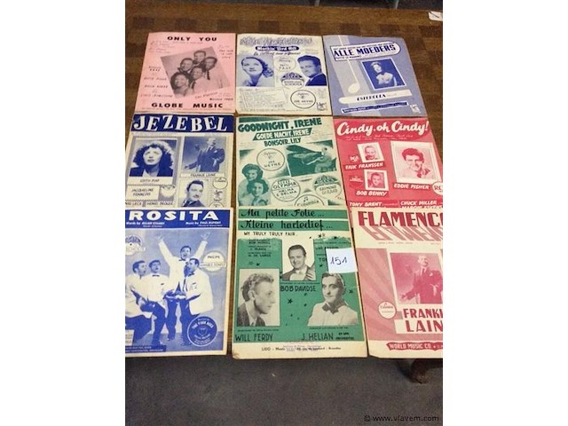 Lot partituren - afbeelding 1 van  3