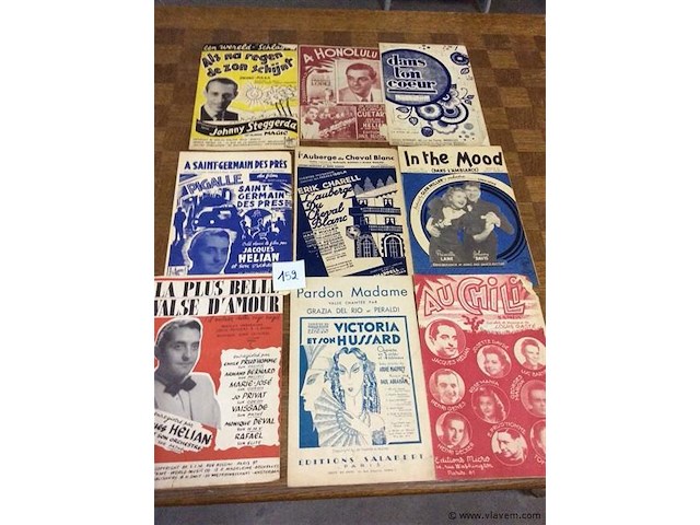 Lot partituren - afbeelding 1 van  3