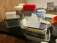 Lot plastic opbergbakken - afbeelding 8 van  8