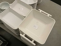 Lot porseleinen bordjes en kommetjes - afbeelding 3 van  5