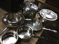 Lot potten en pannen - afbeelding 1 van  3