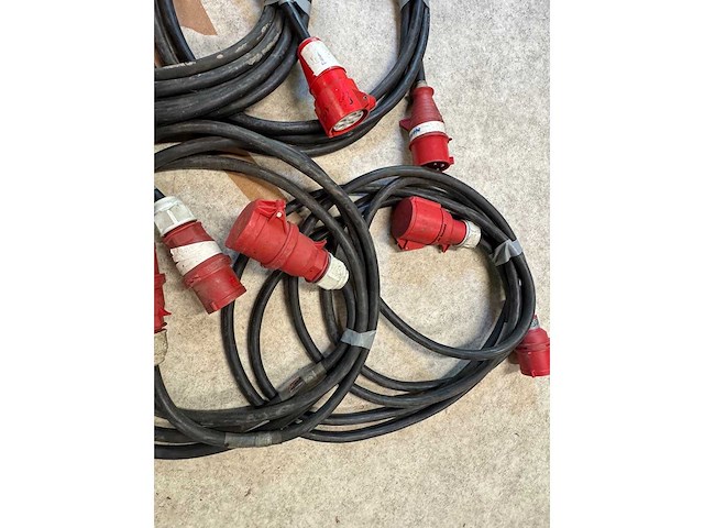 Lot power flow cables, 32a 5g6 (5x) - afbeelding 2 van  3