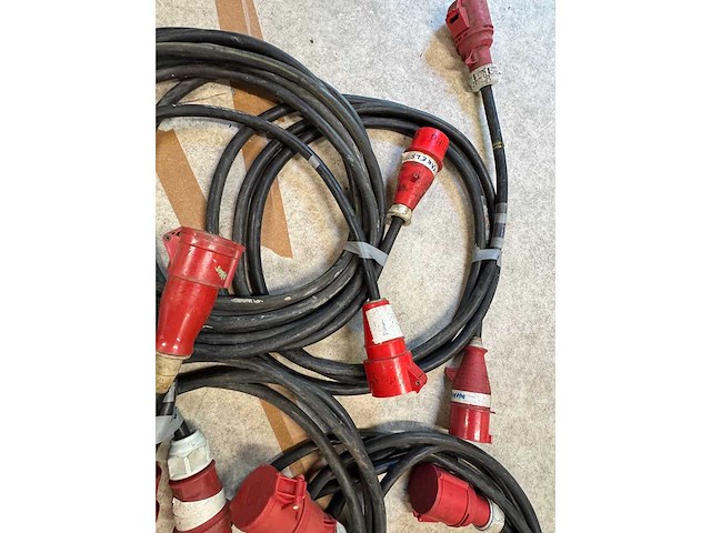 Lot power flow cables, 32a 5g6 (5x) - afbeelding 3 van  3