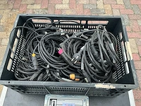 Lot powercon true1 and dmx cables in box - afbeelding 2 van  5