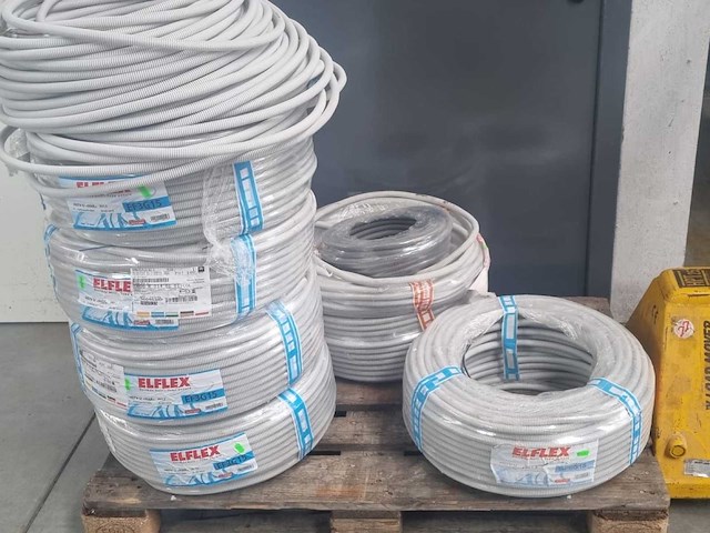 Lot preflex elektriciteitskabels – 3g1,5 / 5g1,5 / 3g2,5 – ±700 m - afbeelding 1 van  4