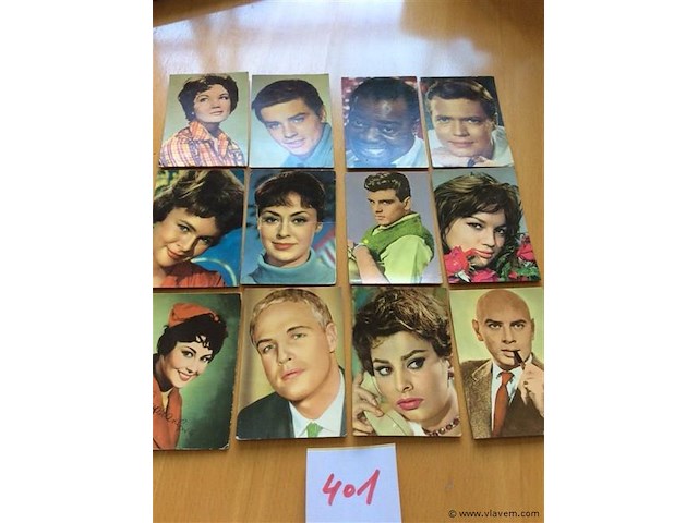 Lot prenten acteurs …. - afbeelding 1 van  3