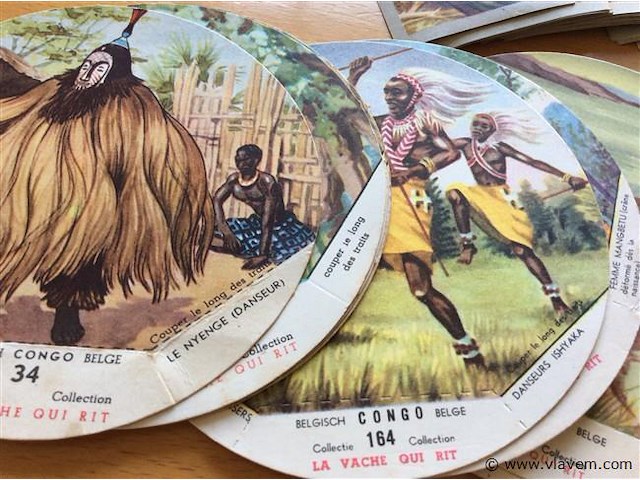 Lot prentjes afrikaans la vache… - afbeelding 4 van  4