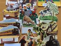 Lot prentjes karton la vache… - afbeelding 1 van  3