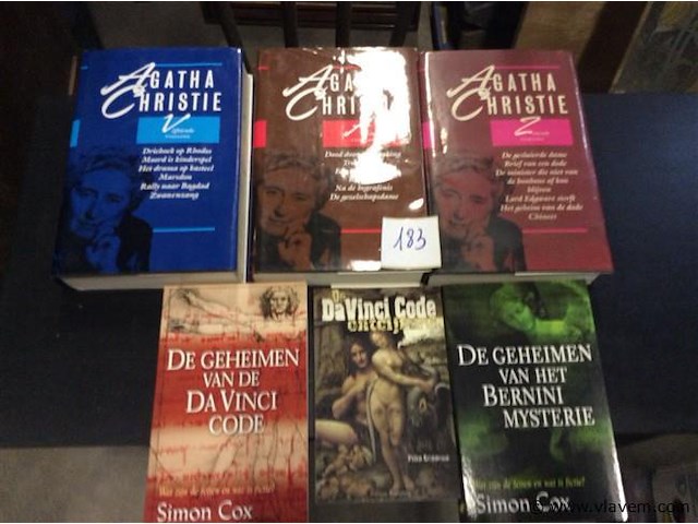 Lot romans dedective - afbeelding 1 van  3