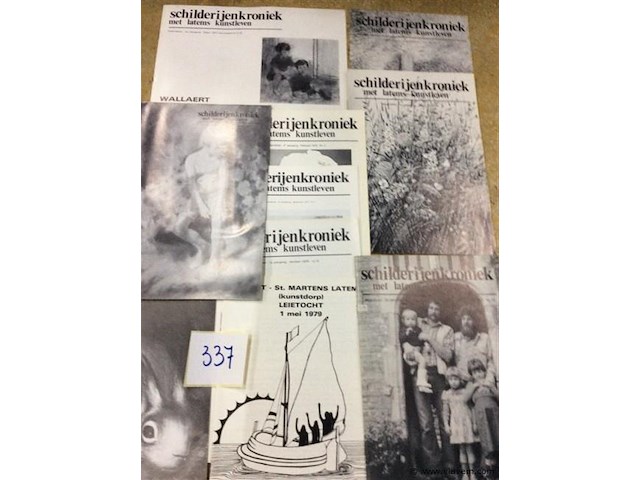 Lot schilderijen kroniek - afbeelding 3 van  3