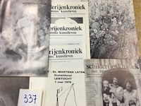 Lot schilderijen kroniek - afbeelding 3 van  3