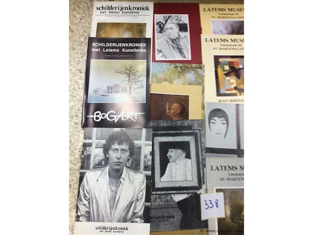 Lot schilderijen kroniek - afbeelding 2 van  3