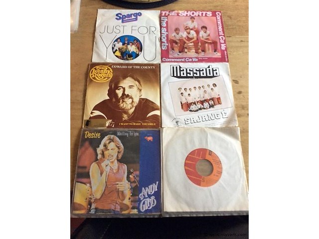 Lot singles - afbeelding 1 van  2