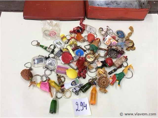Lot sleutelhangers - afbeelding 1 van  4