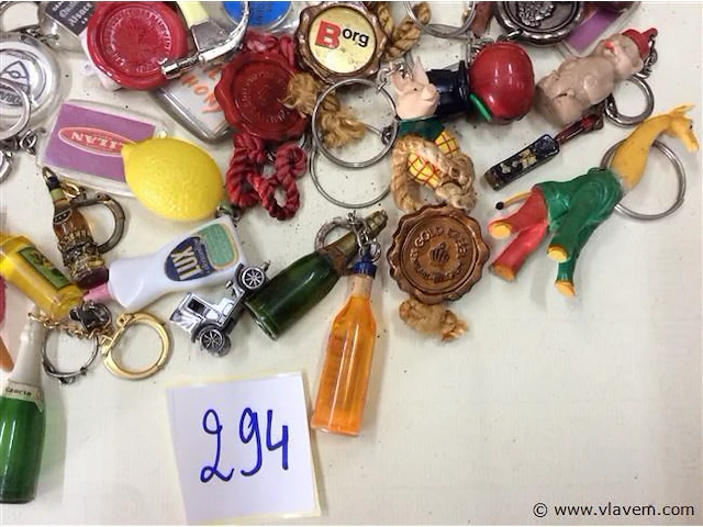 Lot sleutelhangers - afbeelding 4 van  4