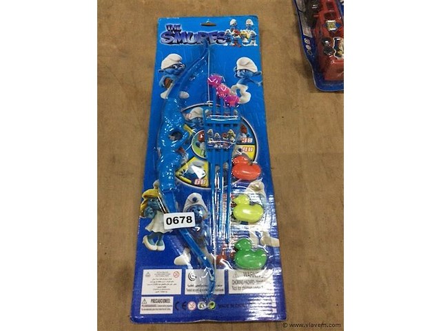 Lot smurfenset - afbeelding 1 van  2