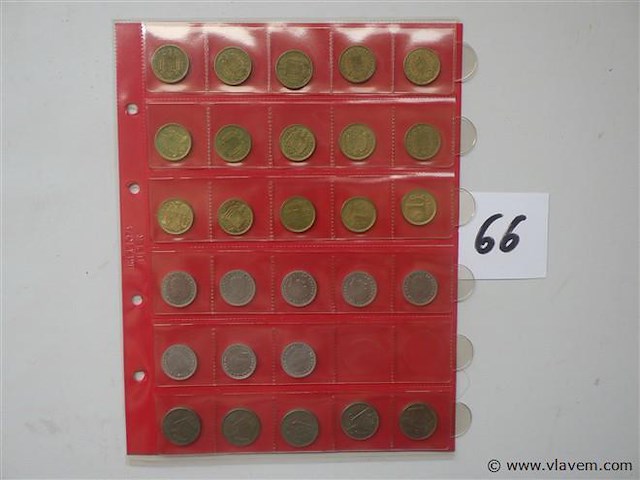 Lot spaanse munten - afbeelding 1 van  3