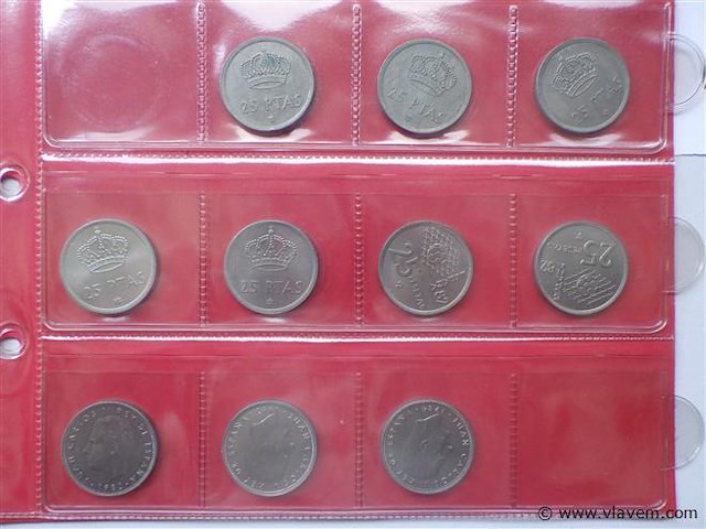 Lot spaanse munten - afbeelding 3 van  3