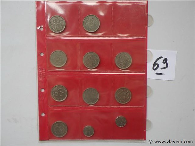 Lot spaanse munten - afbeelding 1 van  3