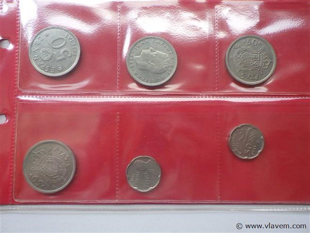 Lot spaanse munten - afbeelding 3 van  3