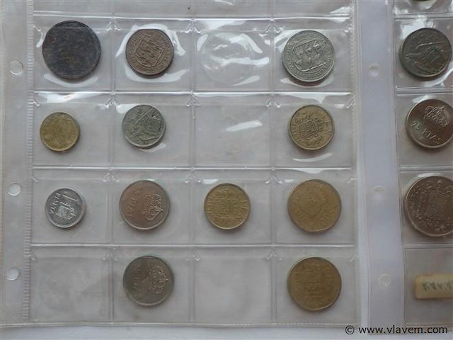 Lot spaanse munten - afbeelding 2 van  4