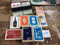 Lot speelkaarten - afbeelding 1 van  2