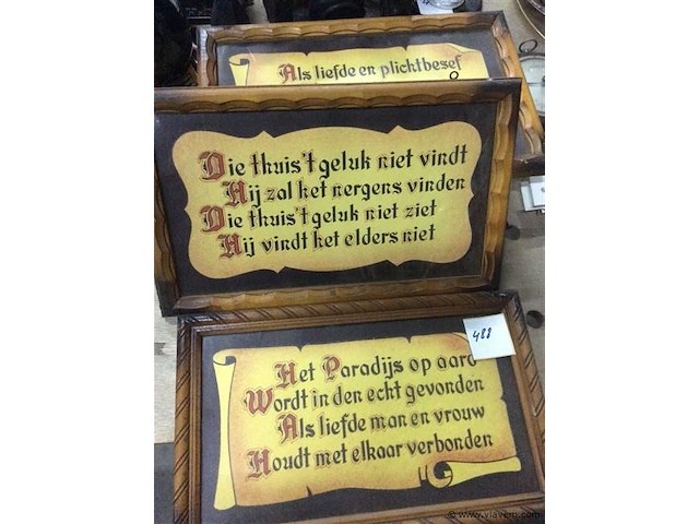 Lot spreuken - afbeelding 1 van  2