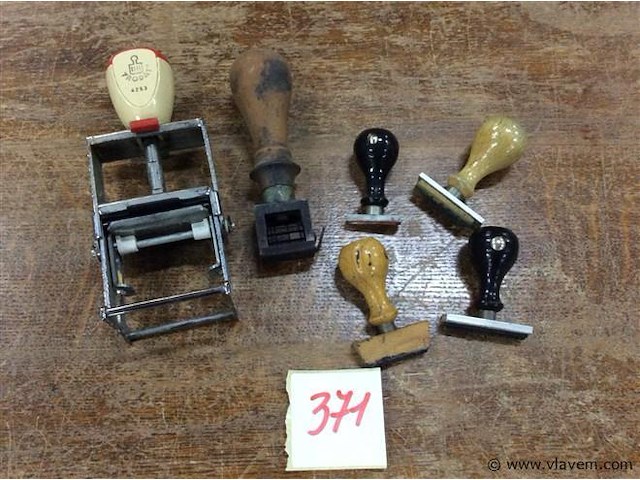 Lot stempels - afbeelding 1 van  2