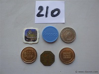 Lot tokens en penningen oa vooruit 1880 - afbeelding 1 van  3
