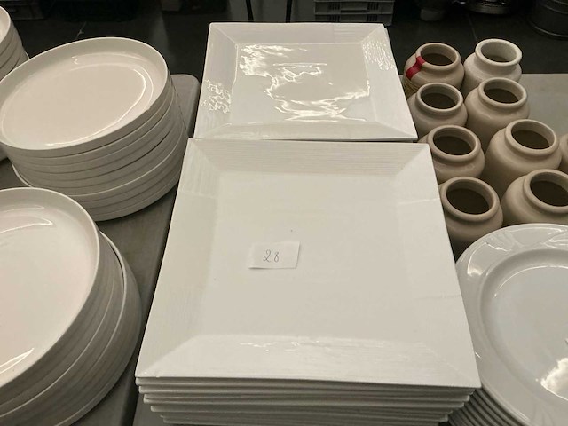 Lot vierkante borden - afbeelding 4 van  4