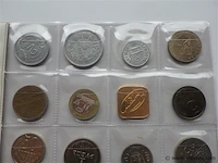 Lot wereldmunten (1 vel) - afbeelding 2 van  4