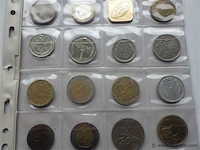 Lot wereldmunten (1 vel) - afbeelding 3 van  4
