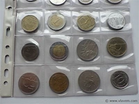 Lot wereldmunten (1 vel) - afbeelding 4 van  4