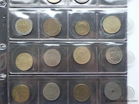 Lot wereldmunten (1 vel) - afbeelding 4 van  5