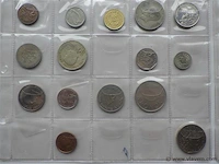 Lot wereldmunten (2 vellen) - afbeelding 4 van  7