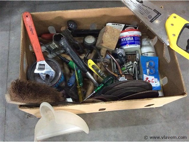 Lot werkmateriaal divers - afbeelding 1 van  4