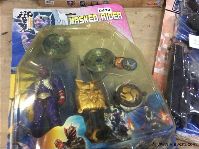 Lot wo masked rider - afbeelding 3 van  3